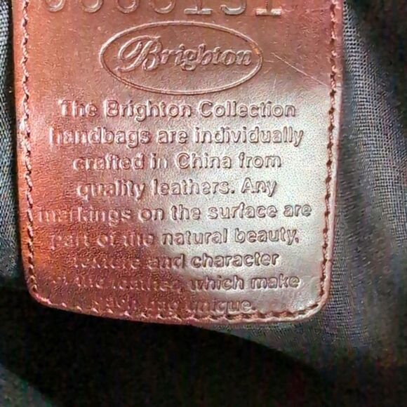 Brighton -One World Satchel, Briefcasette -Dual Handle Shoulder Bag - Picture 9 of 17